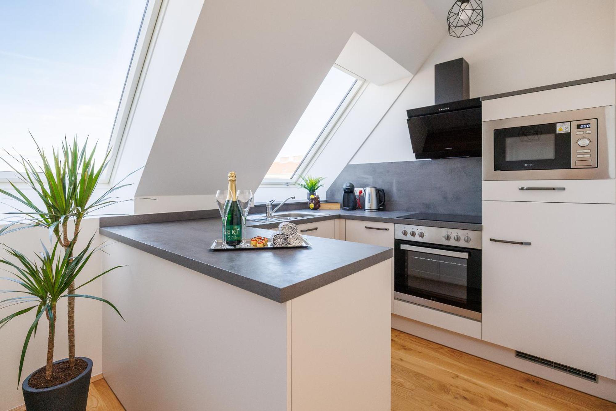 וינה Symphony Apartments 38 - Modern Loft With Terrace And Grill In Central Location מראה חיצוני תמונה