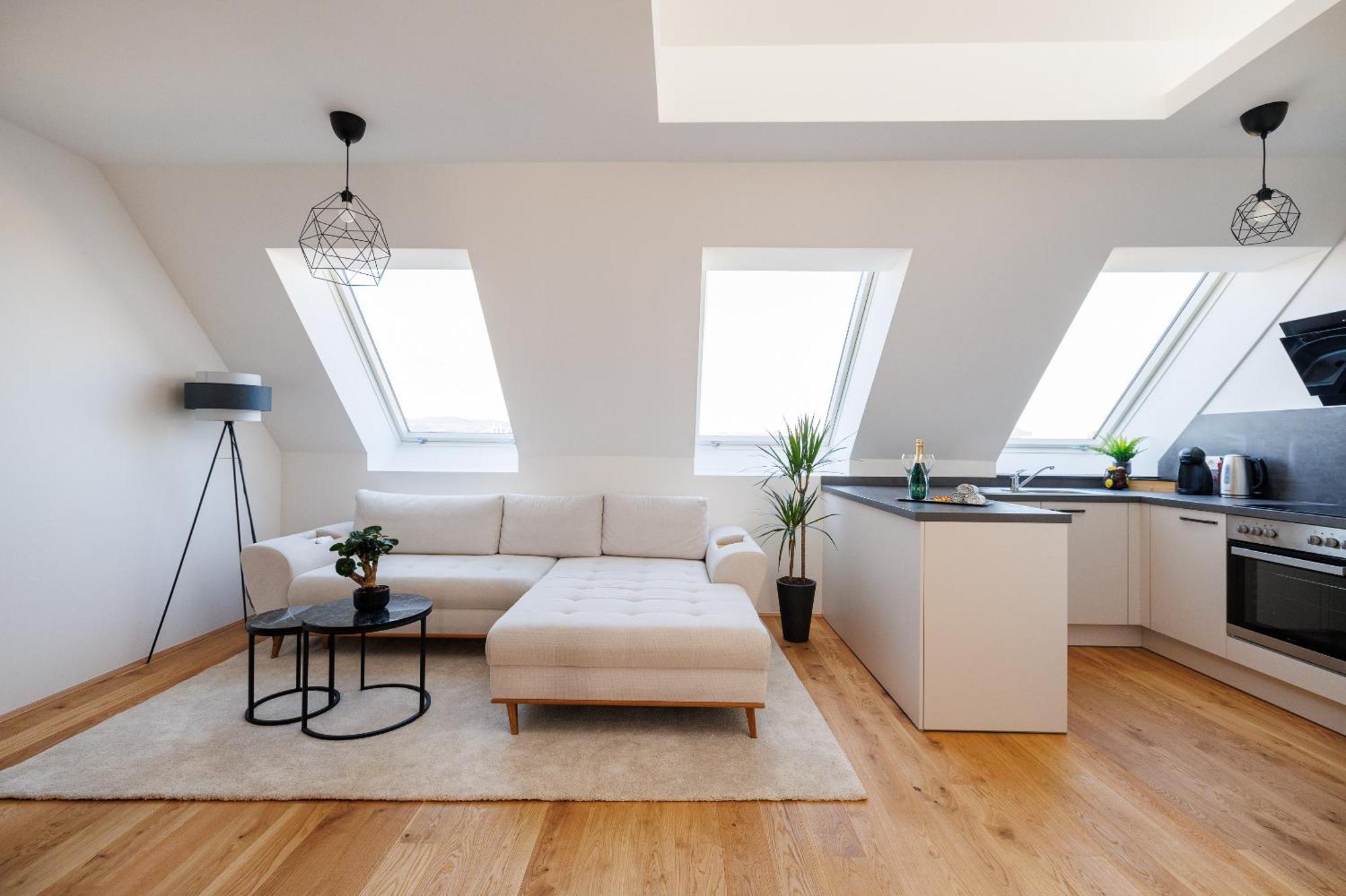 וינה Symphony Apartments 38 - Modern Loft With Terrace And Grill In Central Location מראה חיצוני תמונה